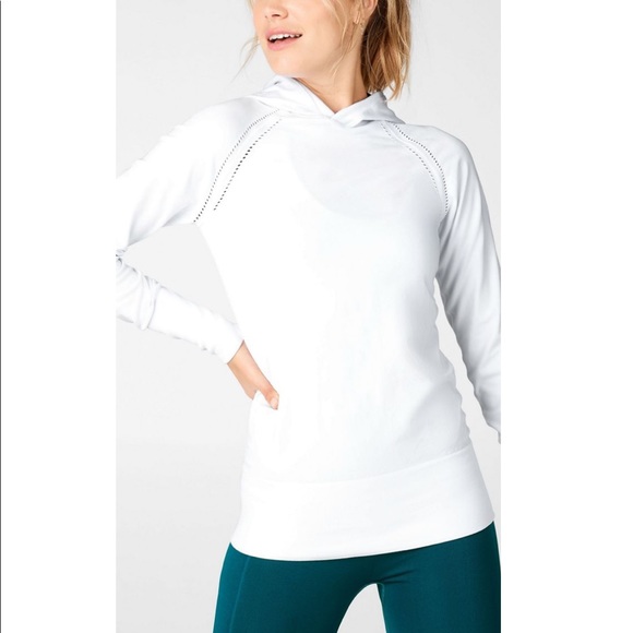 Fabletics Tops - Fabletics Fitted Long Sleeve Hoodie